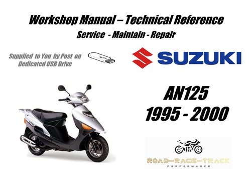Suzuki an125 125 service - 125,