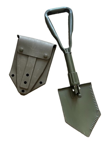 British army folding shovel - army,