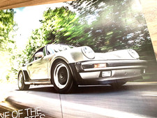 PORSCHE 911 TURBO by FERRARI OWNER FRAMEABLE ORIGINAL CAR PRESS ROAD TEST REVIEW