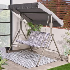 Swing bench seater outdoor - swing,