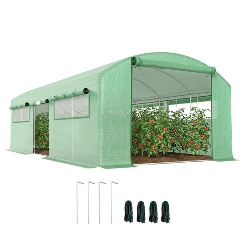 Outsunny polytunnel greenhouse - outsunny,