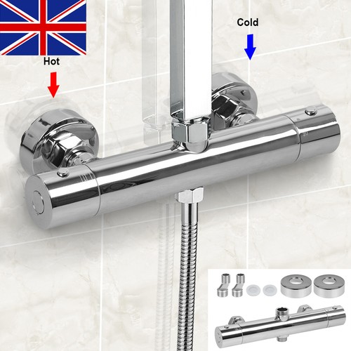 Chrome bathroom thermostatic - bathroom,