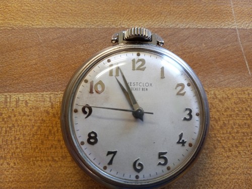 Vintage westclox pocket ben - westclox,