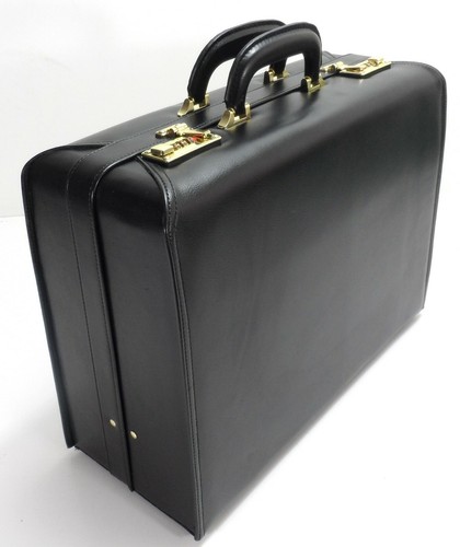 Leather pilot case - leather,