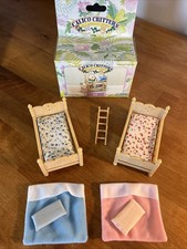 Vintage Calico Critters of Cloverleaf Corners Bunk Beds With Original Box