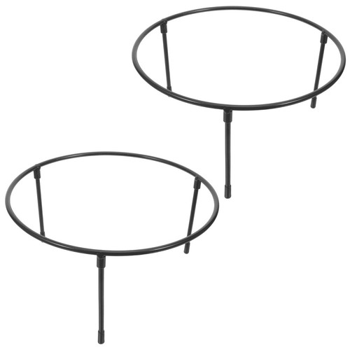 2pcs pizza stand - holder:, metal