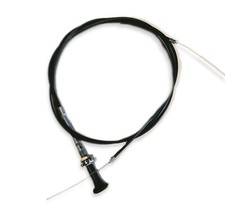 Triumph STAG *CHOKE CABLE inc Aluminium- Anodised KNOB* NEW - 216200 twin cables
