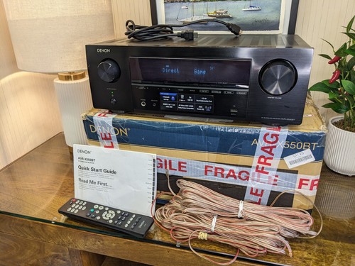 Denon avr x550bt hdr av - denon, 4k