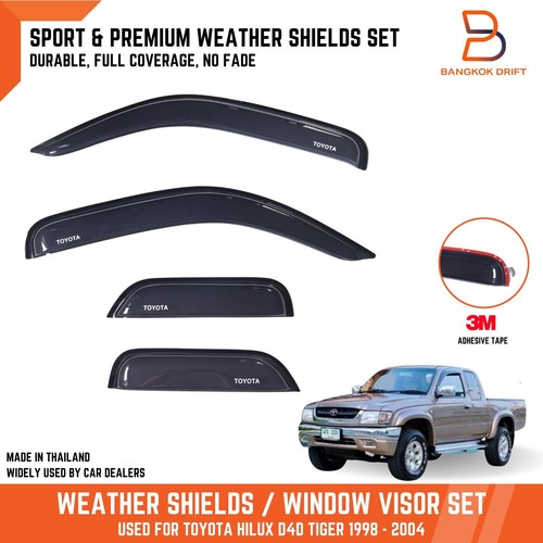 Weather shield window visor - weather,