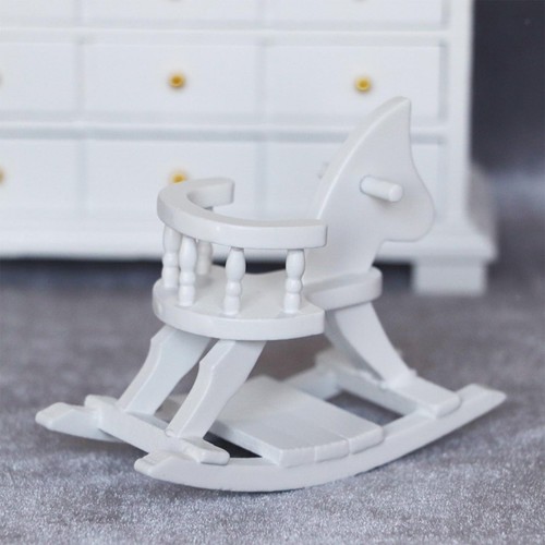 Dollhouse white wooden - white,