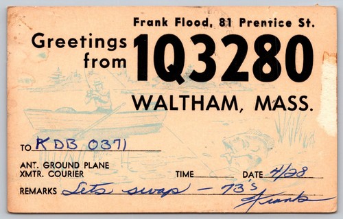 1963 waltham ham - waltham,, radio