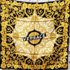 VERSACE SMALL  SILK SCARF