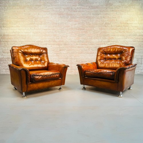 Vintage danish pair - vintage, tan