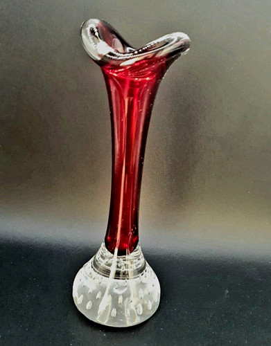 Red clear art - red, glass