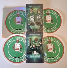 CELTIC FC PIN BADGE (2) & RUDE