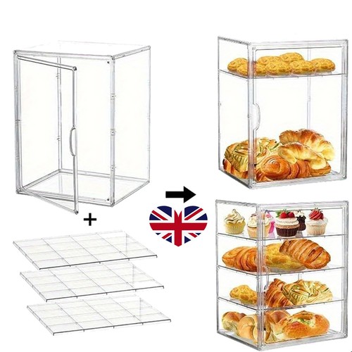 Acrylic bakery pastry display - bakery,