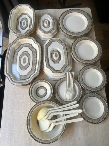 Piece royal gold melamine - 50-piece,