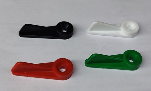 Turn button for cage - (plastic),