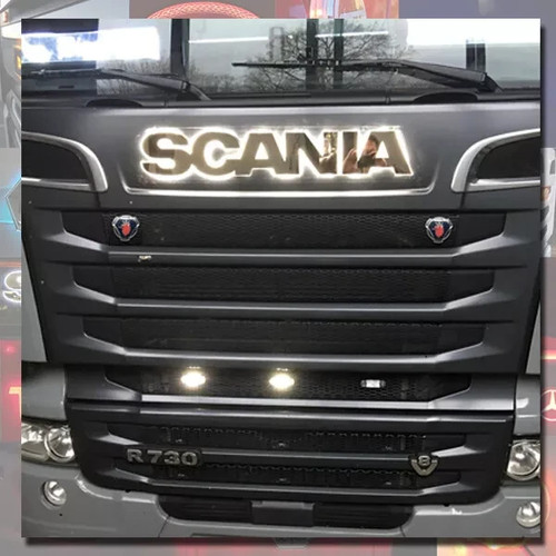 For scania grille - grille, logo