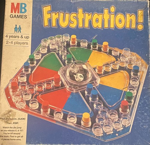 Frustration board game - board,