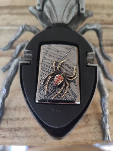 Rare zippo sculpted spider - sculpted,