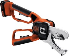 BLACK+DECKER 18V Cordless Alligator Lopper Chainsaw with 2.0Ah Lithium Ion Batte