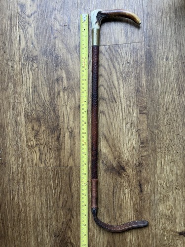 Antique hunting whip - hunting,