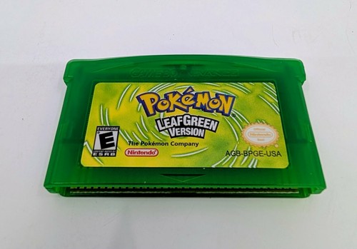 Pokémon leaf green - green, version