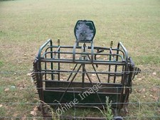 Photo 6x4 Sheep scales Condicote This weighing machine for sheep is seen  c2010