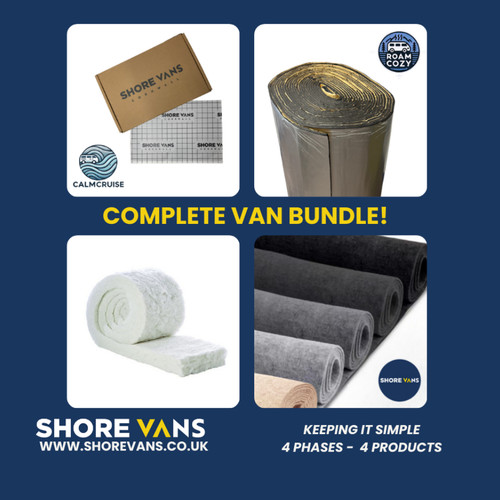 Large van insulation - van, bundle