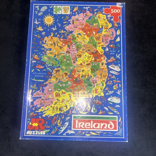 Picture map puzzle ireland - map,
