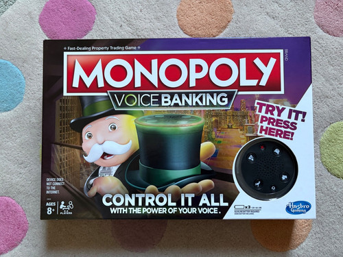 Hasbro monopoly voice banking - monopoly,