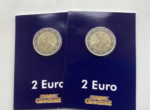 Euro coins rugby player - x, 2