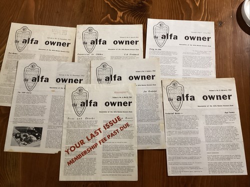 Alfa romeo owners club - romeo,