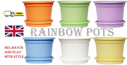 Plastic plant pot colour - plastic,