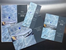 3 x Peugeot 306 Range brochure