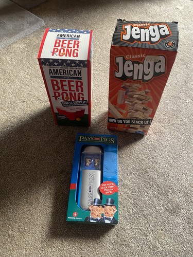 Adult drinking games - x3,