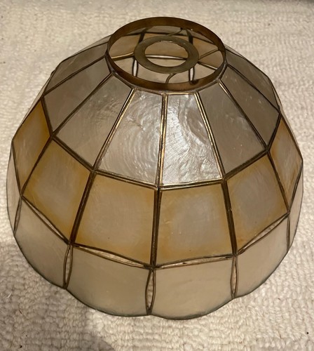 Vintage capiz shell - capiz, panel