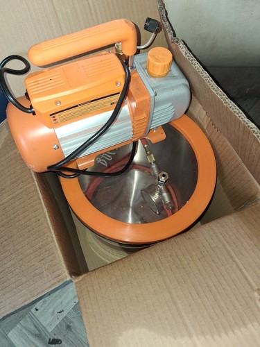 Stainless steel vacuum chamber - steel,