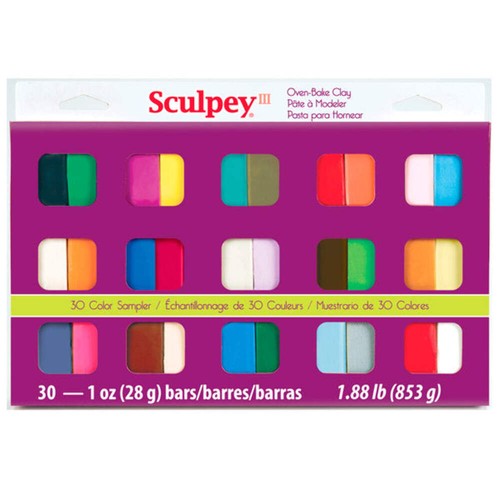 Sculpey iii sampler set - iii,