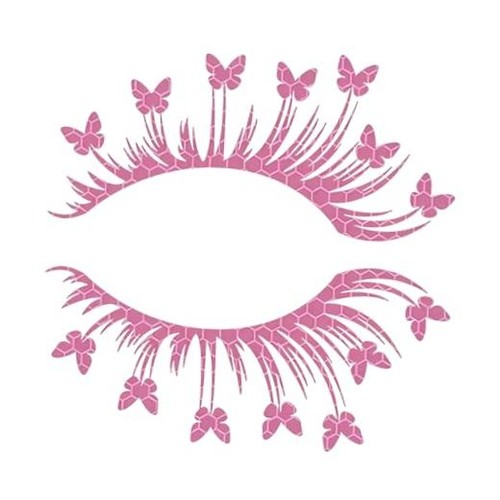 2pcs car headlight eyelashes - 2pcs,