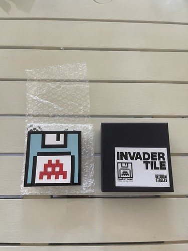 Invader tile floppy disk - disk,