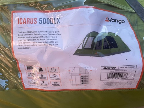 Vango icarus 500 - 500, dlx