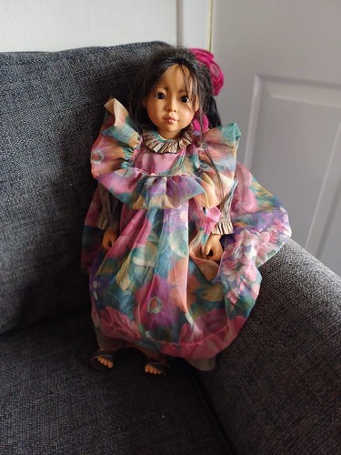 Gotz dewi vinyl doll - dewi,