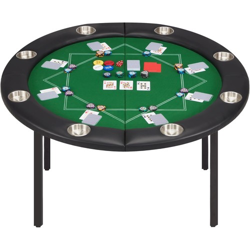 Player folding poker table - 8,