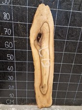 ITALIAN WALNUT LIVE EDGE SLAB WANEY EDGE BOARD HARDWOOD (1519) 900x140-170x30mm