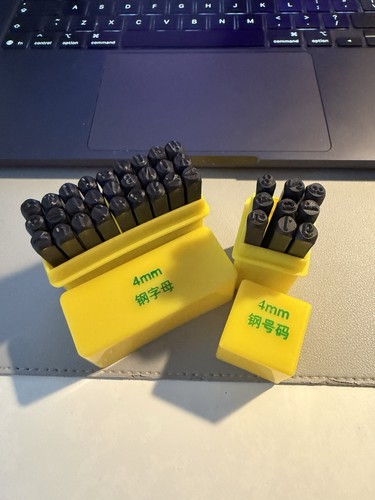 36pcs 4mm numbers alphabet - 4mm,