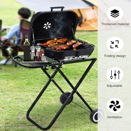 Foldable charcoal bbq grill - foldable,