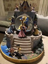 Disney Store Dancing Disney Princess Snow Globe Large Snow Globe Rare