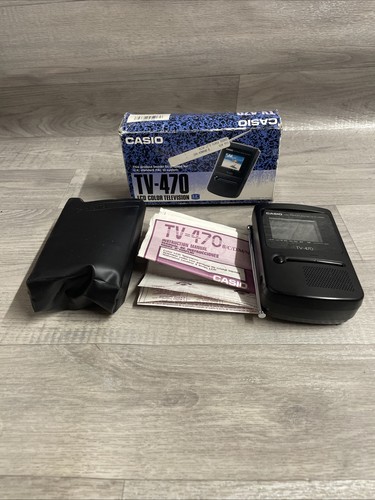 Casio 470 pocket - tv-470, lcd